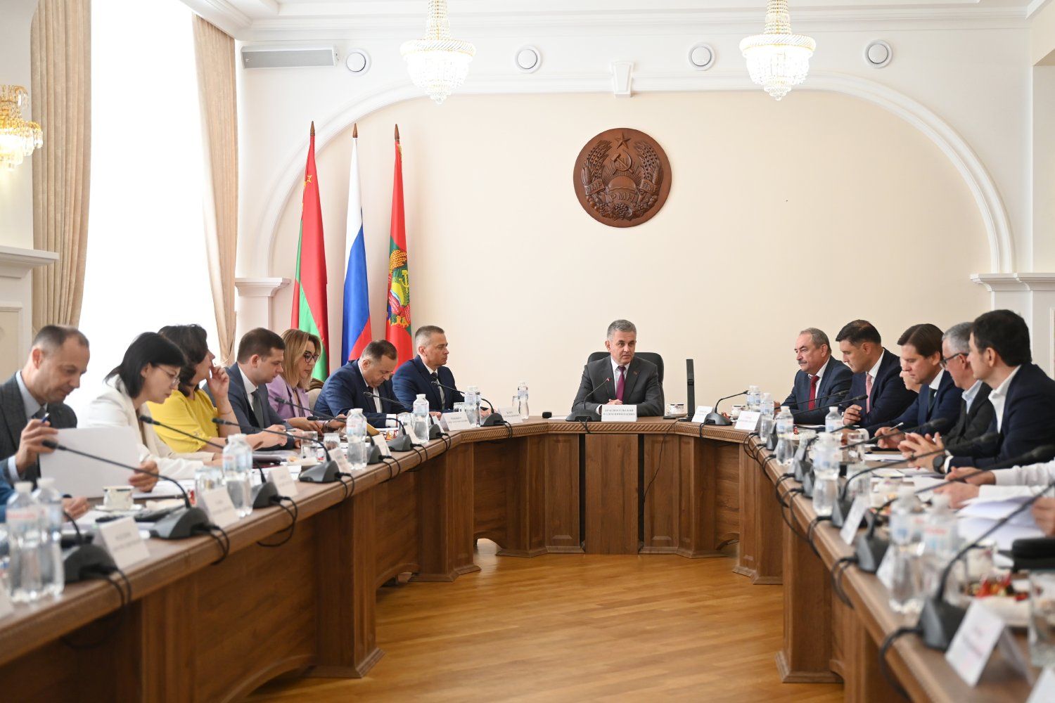 Руководство Минфина приняло участие в расширенном совещании при Президенте по вопросам экономики
